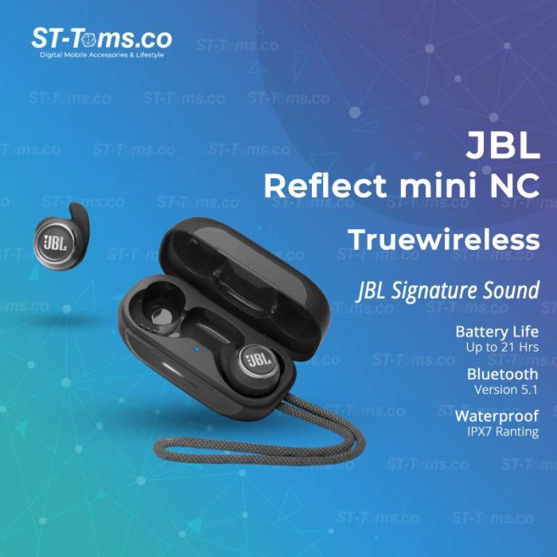 Jual JBL Reflect Mini NC Waterproof TWS Noise Cancelling Sport