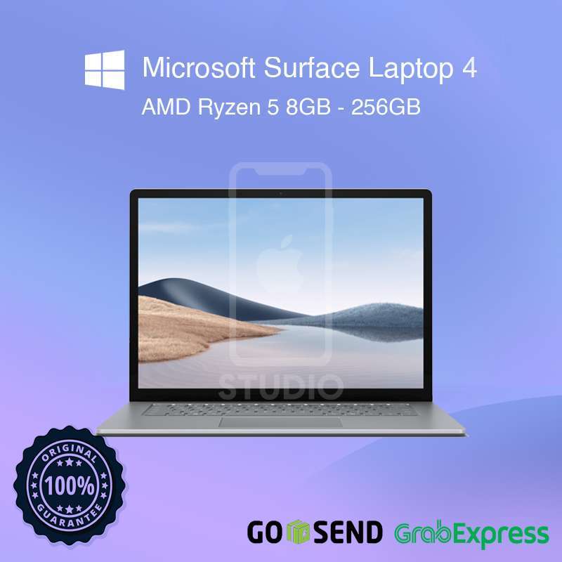 Jual Microsoft Surface Laptop 4 13.5 Inch AMD Ryzen 5 RAM 8GB SSD 256GB ...