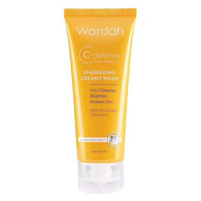 Jual Wardah C Defense Energizing Cream Wash 60ml Sunblock Yang Bagus