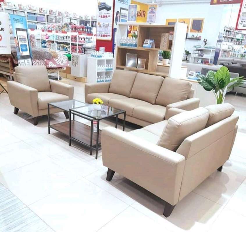 Promo Sofa set selma 3+2+1 seater carson sofa tamu kursi tamu Diskon 50