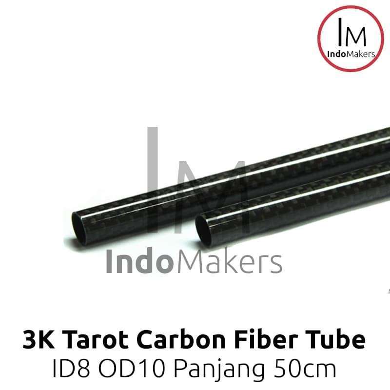 Jual 3K Full Carbon Fiber Tube / Tubing Lightweight Linear Rail 3D Printer di Seller IndoMakers