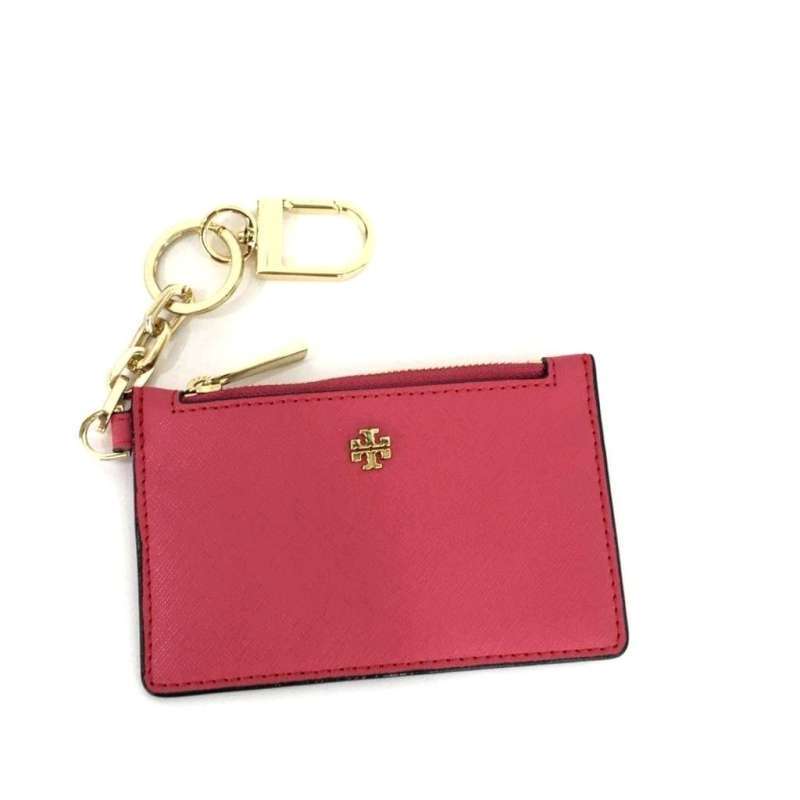 Descubrir 108+ imagen tory burch card holder with keychain