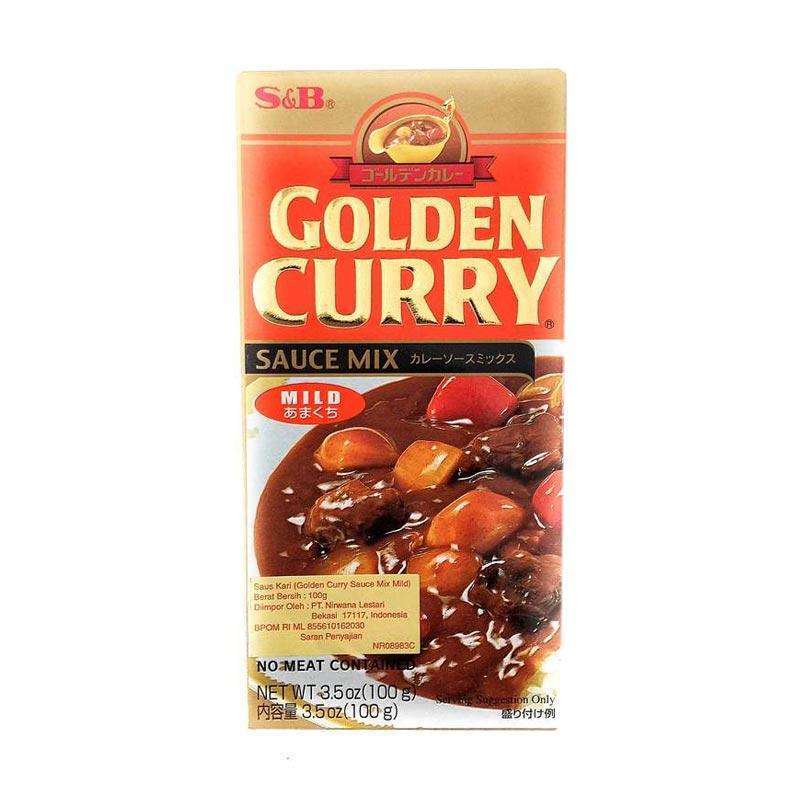 Jual S&B Golden Curry Sauce Mix Mild Saus Kari Bumbu [100 g] di Seller