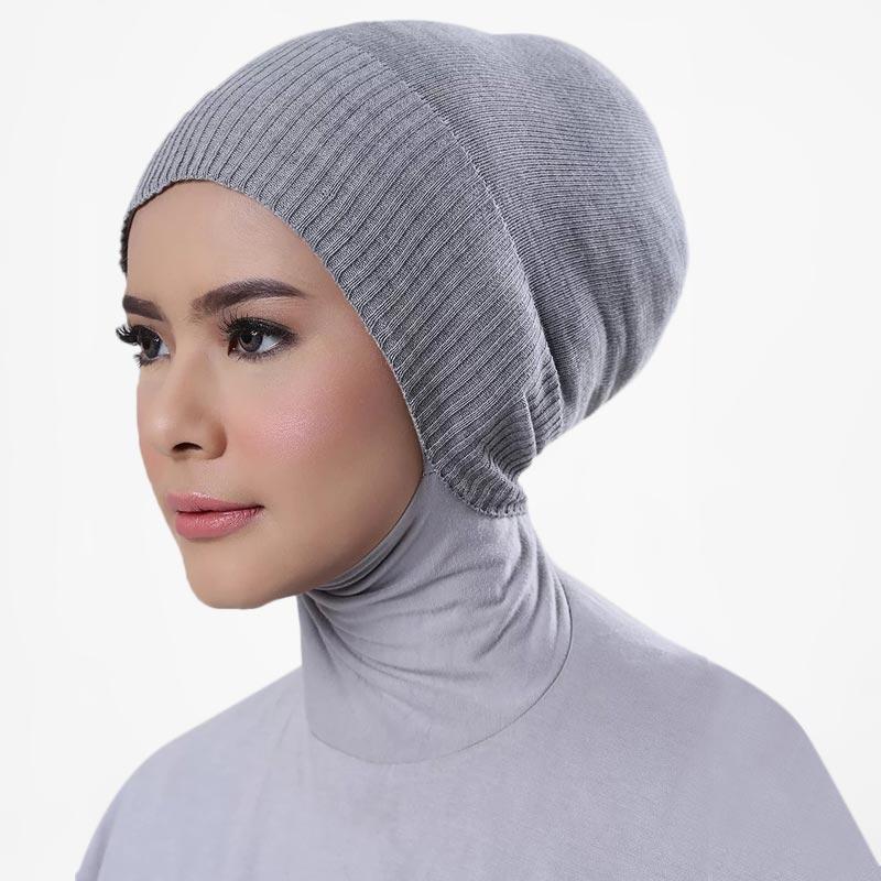 Jual Kemuning mode Ciput Rajut Anti Pusing Inner Hijab