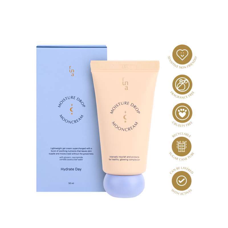 Jual RUNA Moisture Drop Mooncream 50ml [Moisturizer] di Seller RUNA ...