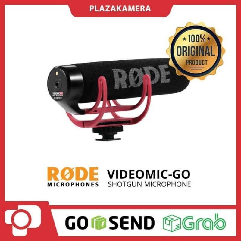Jual RODE VideoMic GO OnCamera Shotgun Microphone Multicolor di