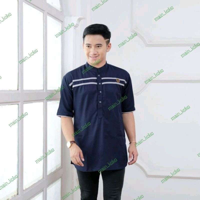 Promo KEMEJA KOKO / KOKO PRIA TERBARU BAHAN KATUN TOYOBO Promo KEMEJA KOKO / KOKO PRIA TERBARU BAHAN KATUN TOYOBO