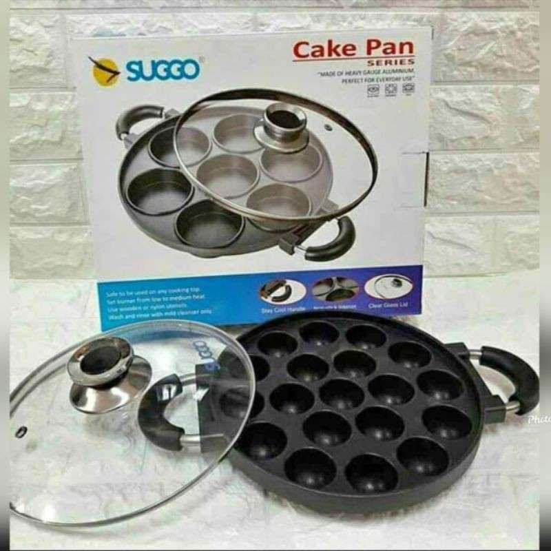 Jual Suggo Cetakan Takoyaki 19 Lubang Snack Maker Suggo Cake Pan Series
