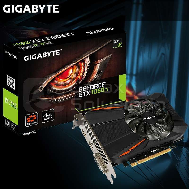 Promo GIGABYTE GeForce GTX 1050 Ti D5 4GB GDDR5 - GV-N105TD5-4GD ...