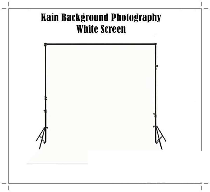 Promo Kain Background Zoom White Screen / Kain Backdrop Video Foto