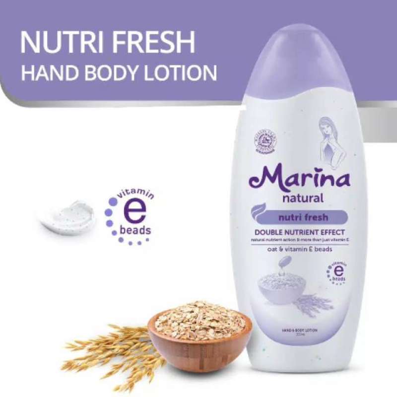 Jual Marina Hand & Body Lotion Natural 185 ML / lotion Remaja