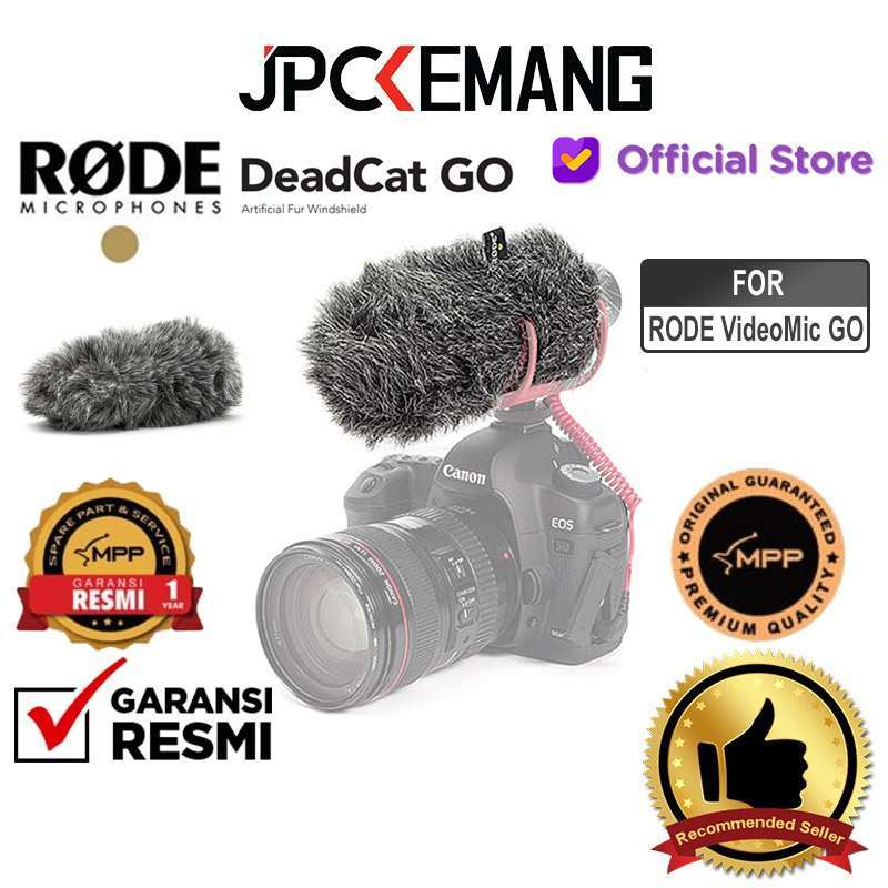 Jual Jpc Kemang Rode Deadcat Go For Videomic Go Furry Wind Cover Dead Cat Original Di Seller Jpc