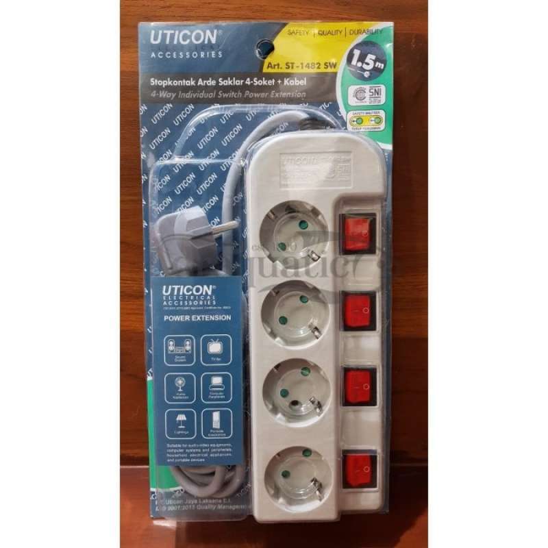 Jual Kabel Saklar 4 Uticon Original Murah - Harga Diskon Maret 2024 ...