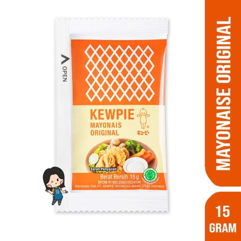 Jual Kewpie Mayonnaise Original 15 gr Halal / Kewpie Mayonnaiese