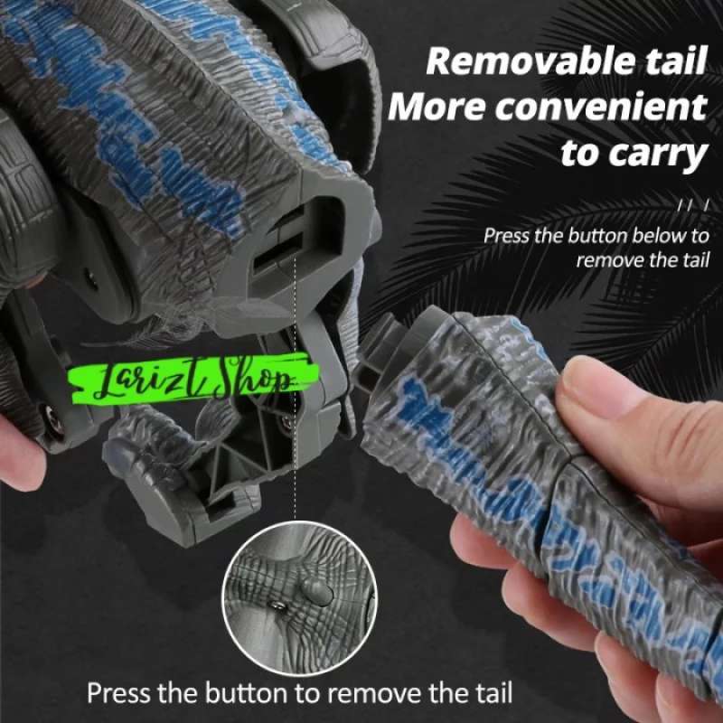 Promo Remote Control Education RC Dino Dinosaurus Velociraptor Raptor ...