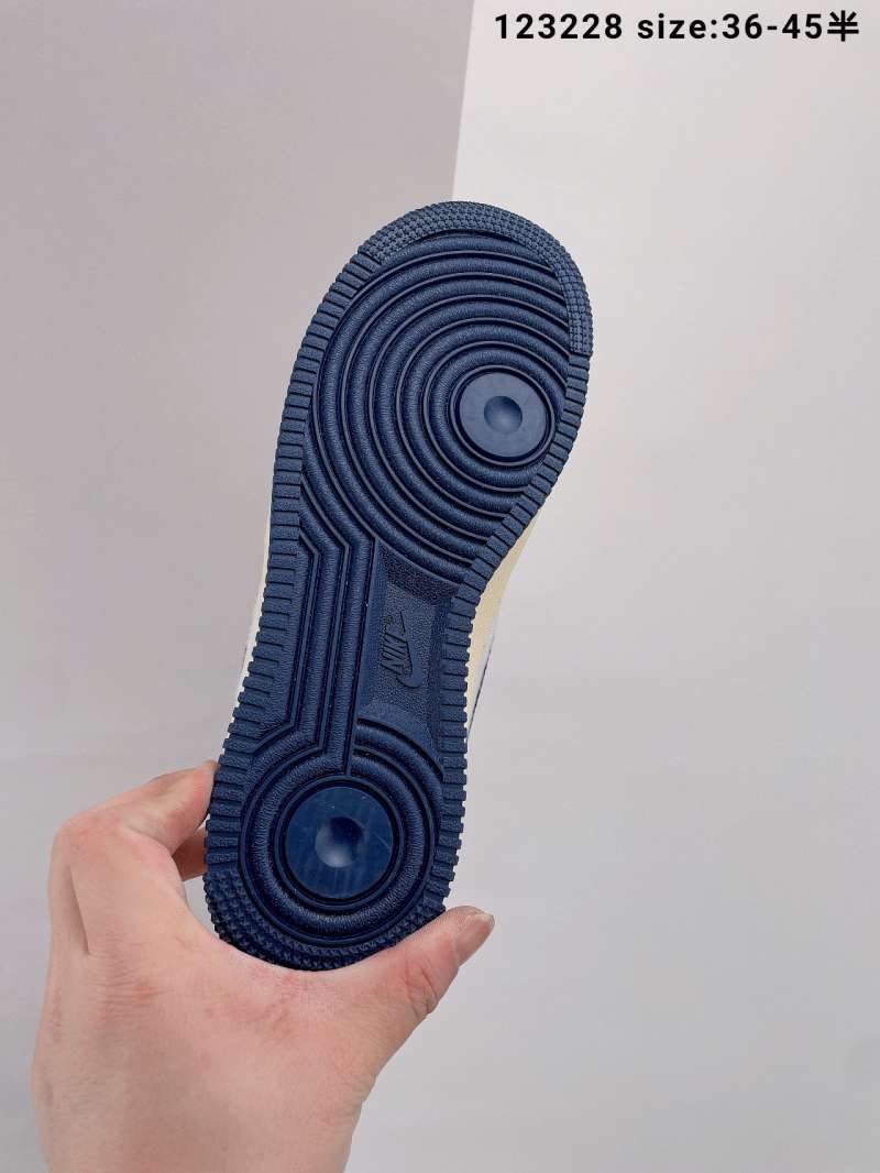 Jual Original Leather NIKE AIR Force 1 low top classic board shoe with builtin sole unit white