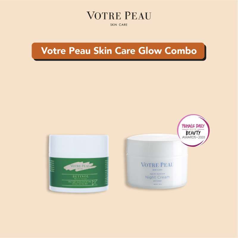 Promo Votre Peau Skin Care Glow Combo Diskon 28 di Seller Votre Peau