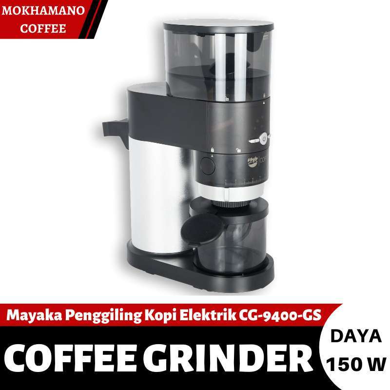 Promo Mayaka Penggiling Kopi Elektrik Coffee Grinder Electric Cg9400