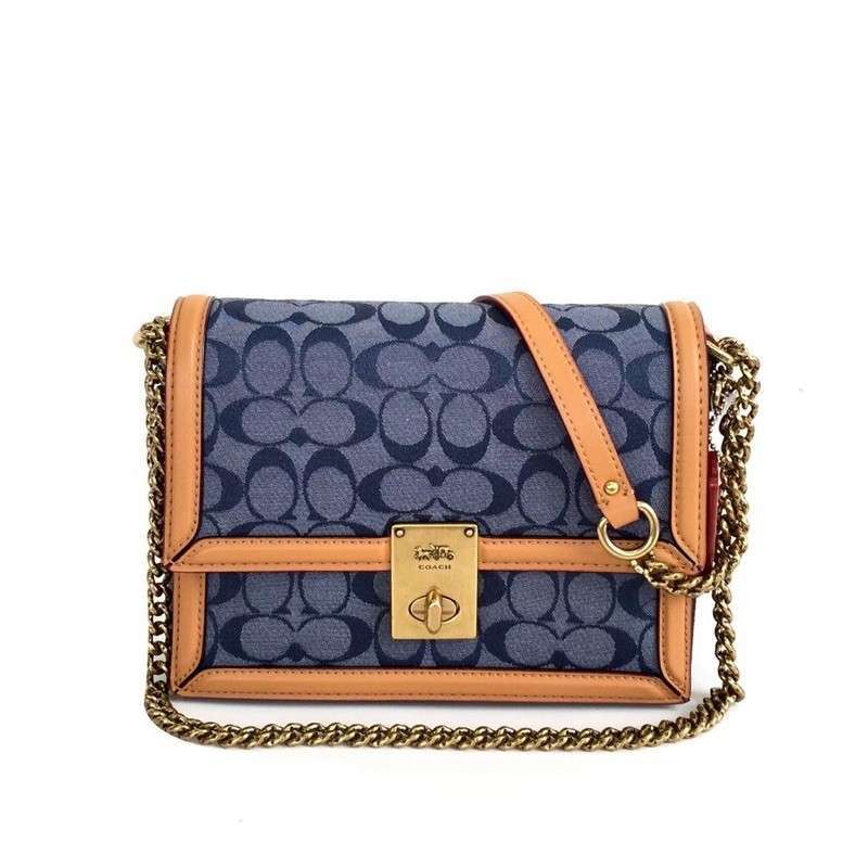 Jual Coach Hutton Shoulder Bag In Signature Chambray di Seller Mutiara Online Store Tambora