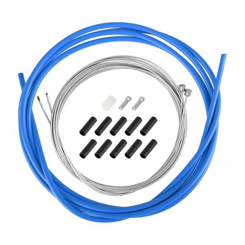 Jual Bicycle Brake Shifter Cable Housing Set Derailleur Ends Crimp