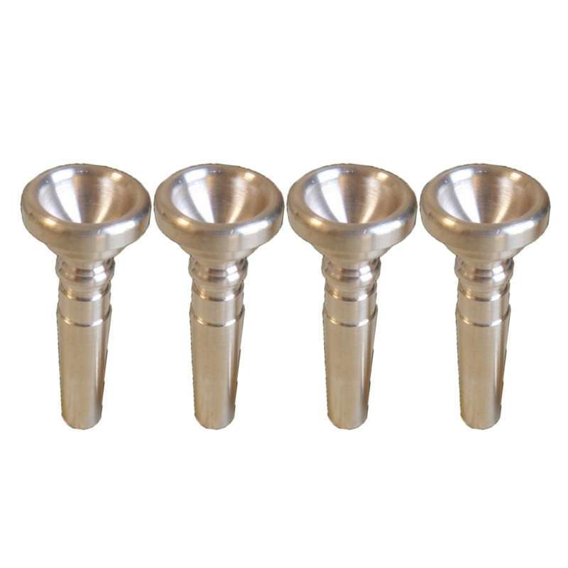 Promo 4x Trumpet Mouth Bugle Mouthpiece Brass for Trumpet Instrument
