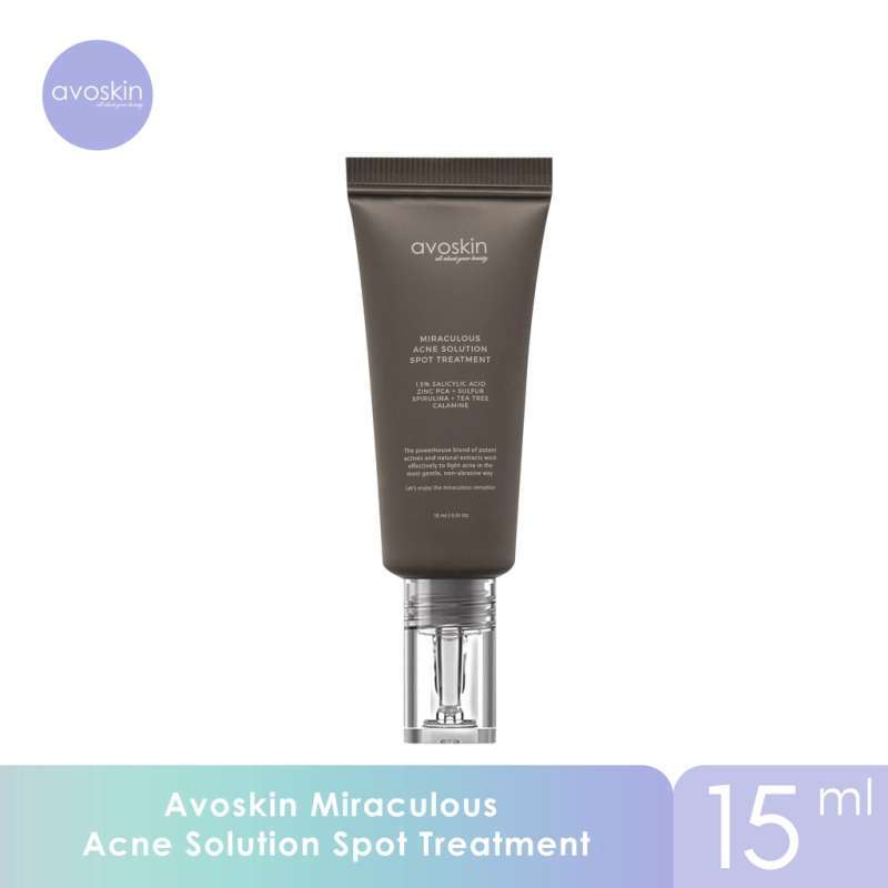 Spot Treatment Avoskin Miraculous Acne Solution Lengkap Harga Terbaru ...