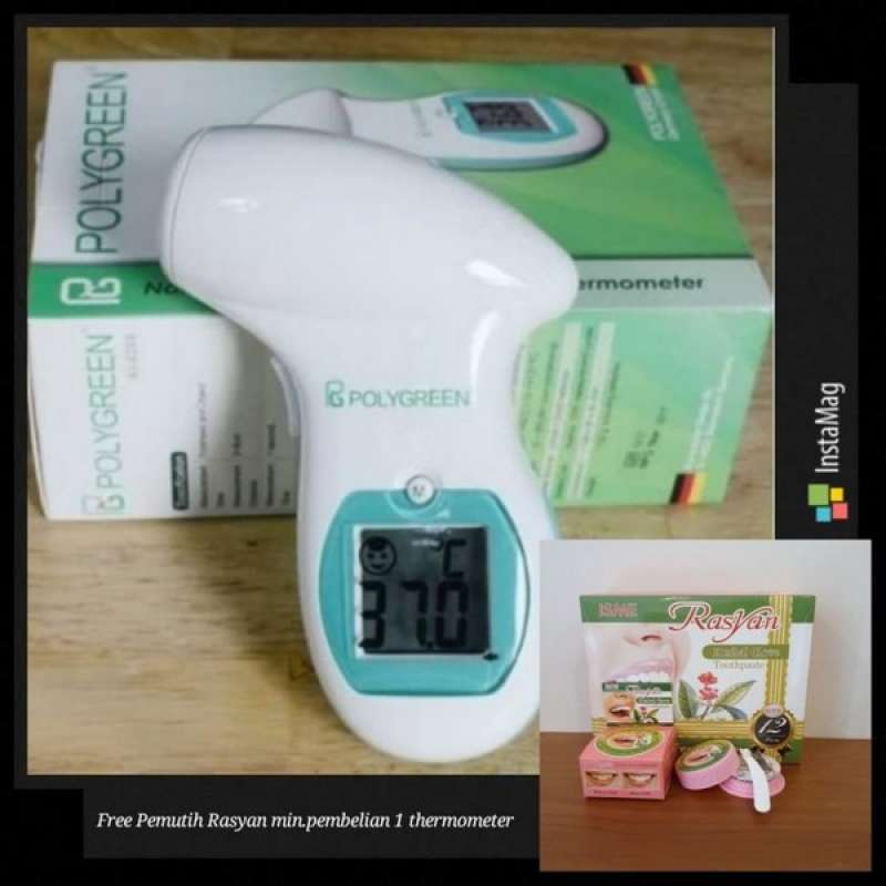 Jual THERMOMETER INFRARED POLYGREEN SALEPRICE di Seller Chocko Nut