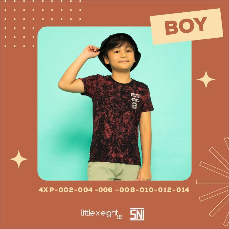 Promo Little X∙eight Boy Sieffre Marvel TShirt Marvel Collection