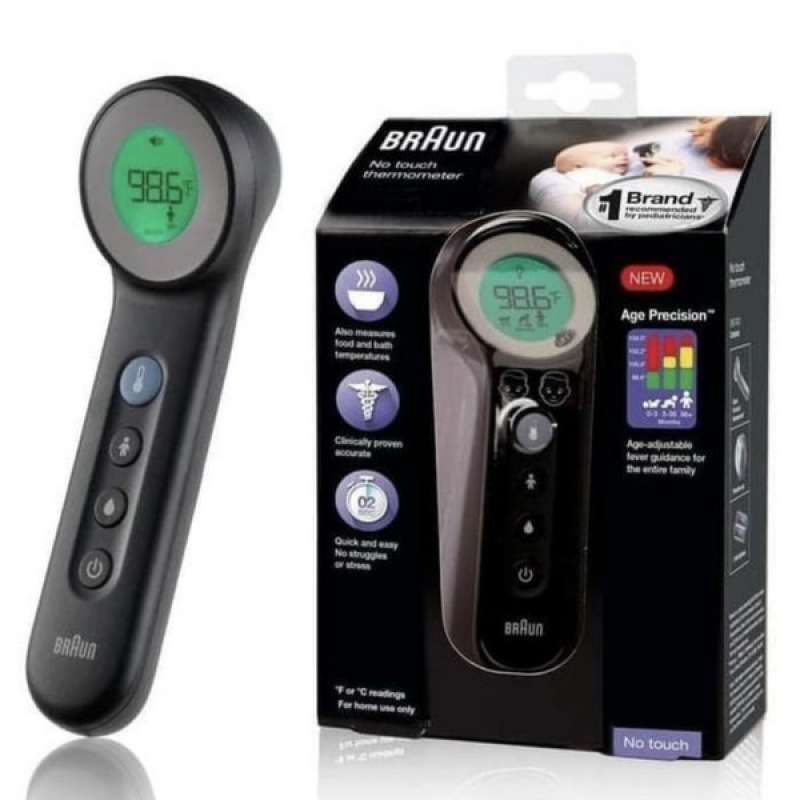 Jual BRAUN NO TOUCH + FOREHEAD THERMOMETER DAHI TERMOMETER NON CONTACT
