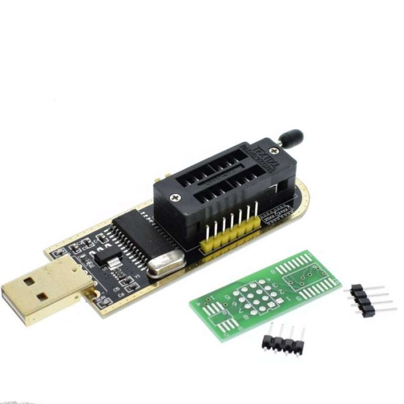 Jual EEPROM FLASH BIOS USB PROGRAMMER CH341A 24 25 SERIES di Seller ...