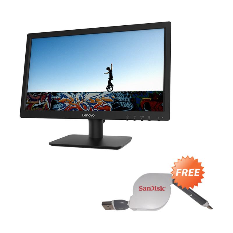 Jual Lenovo D19-10 Monitor 19-Inch with VGA HDMI Free