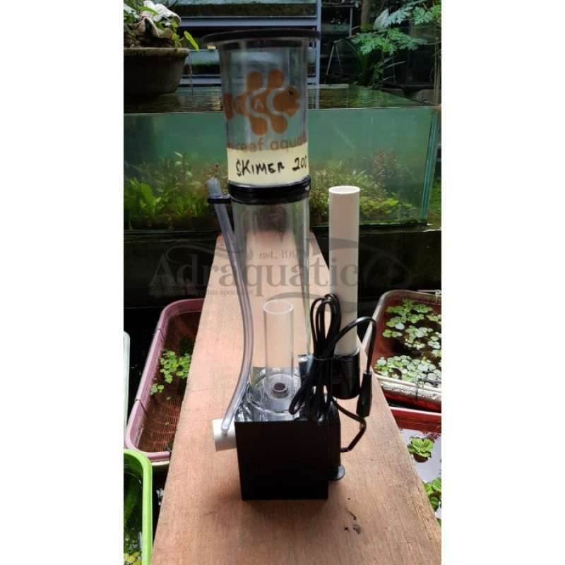 Promo PROTEIN SKIMMER 200 FILTER AQUARIUM PENJERNIH AIR LAUT Diskon 1