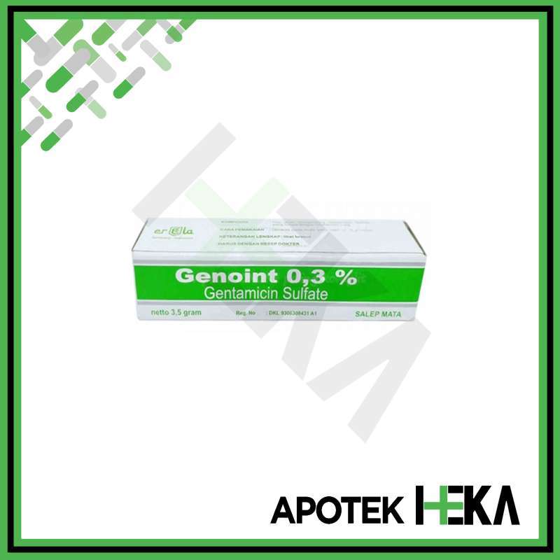 Jual Genoint Salep Mata 3.5 g di Seller Apotek Heka Official Store ...