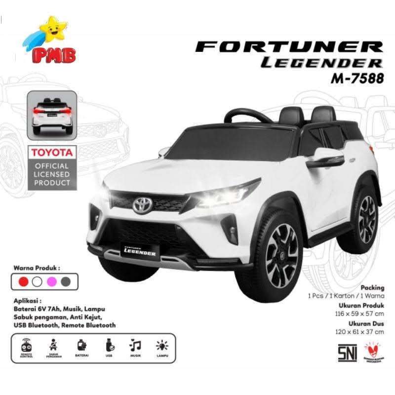 Promo Mobil Aki PMB M7588 Fortuner Legender Baterai 6V7Ah 116cm x 59cm