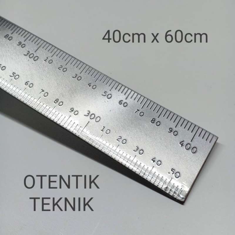 Jual Penggaris Siku Besi 40 Cm X 60 Cm - 16 X 24 Inch Chrome Plated ...