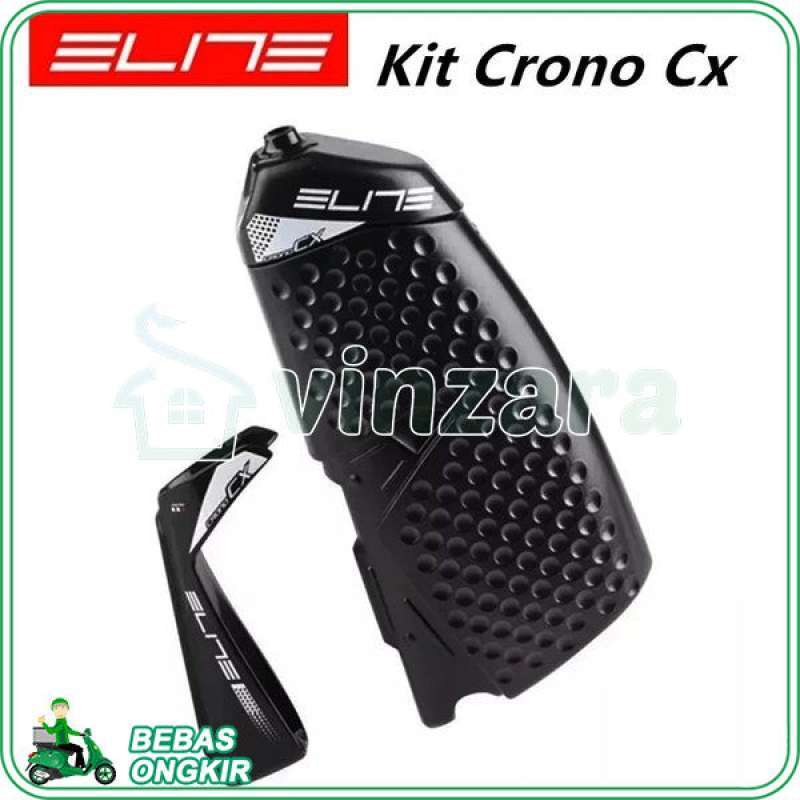 Bouteille Aérodynamique Elite Crono CX 2024 - Kit Fibre De Verre, Valve Push Pull 500 Ml, Pour Contre-la-montre Et Triathlon - 6