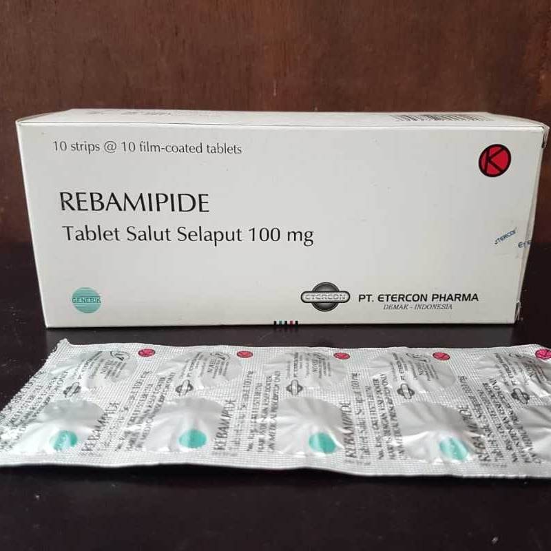Promo REBAMIPIDE ETERCON 100 MG STRIP 10 TABLET Diskon 10% di Seller