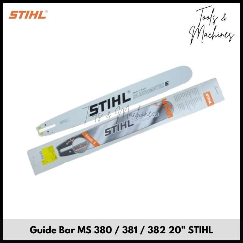 Jual Guide Bar Chainsaw Senso MS 380/381/382 20 Inch STIHL Original di