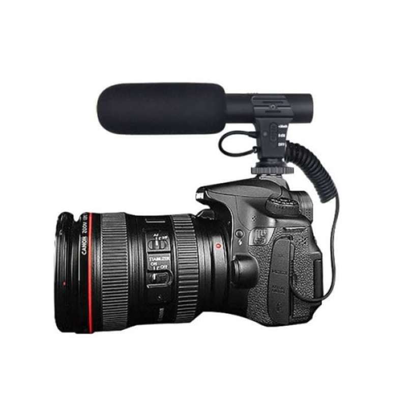 Jual Jual Sidande Shotgun Microphone Mic Mic untuk VLOG Youtuber Camera