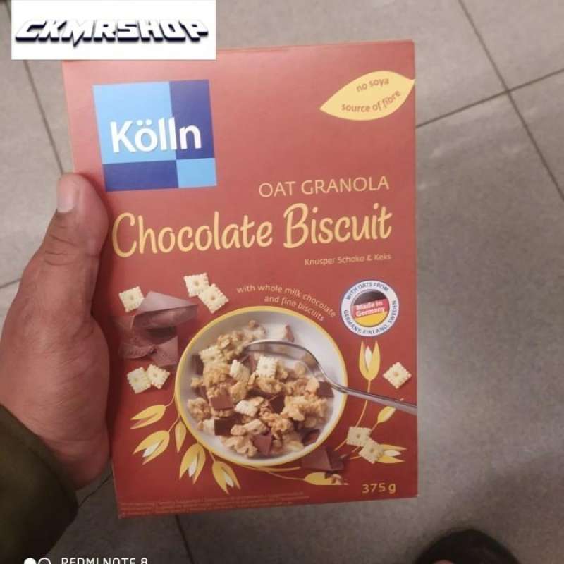 Jual kolln muesli crunchy chocolate biskuit 375g di Seller