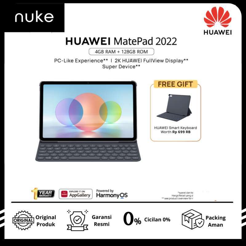 Jual Huawei Matepad 10.4 2022 |2k Fullview Display| Inbox Keyboard ...