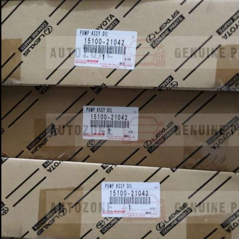 Jual Oil Pump Pompa Oli, Yaris/Sienta Gen1 CBU/Vios ORI di Seller