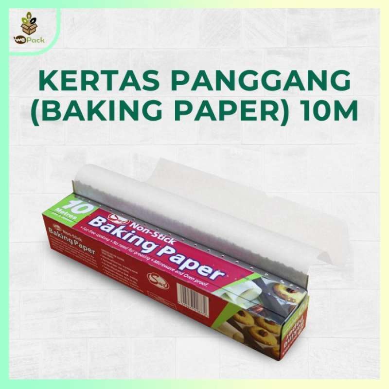 Promo Baking paper 1 roll 10 lembar 30 cm x 10 m kertas roti anti ...