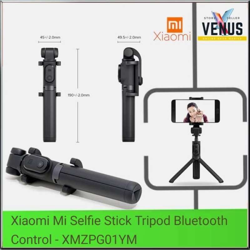 Jual Xiaomi Mi Selfie Stick Tripod Bluetooth Control Xmzpg01Ym di