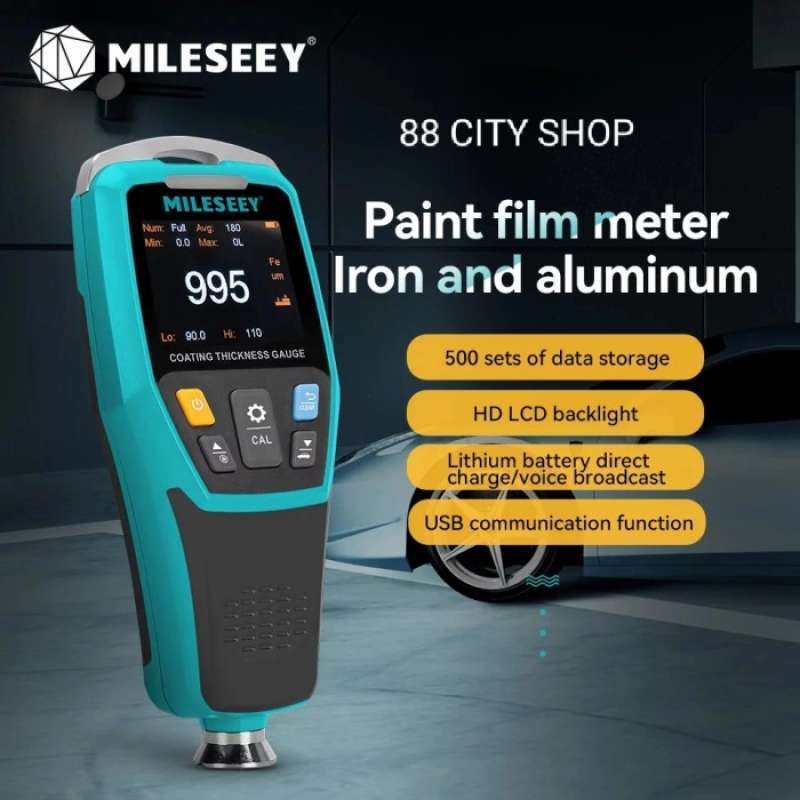 Promo Paint Coating Thickness Gauge Digital Alat Ukur Ketebalan Cat ...