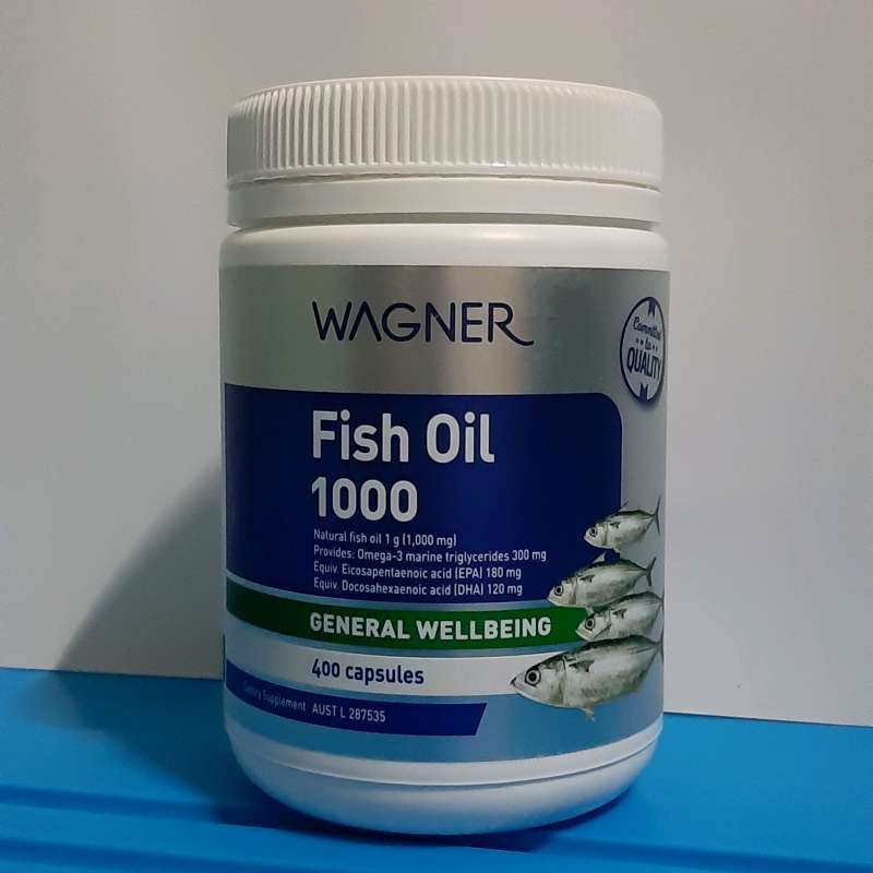 Jual Wagner Fish Oil 1000 [400 Capsules] di Seller Vitamin import