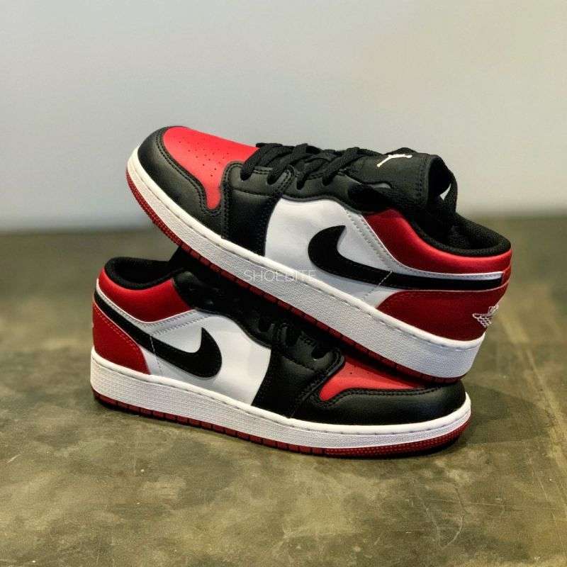 bred white toe