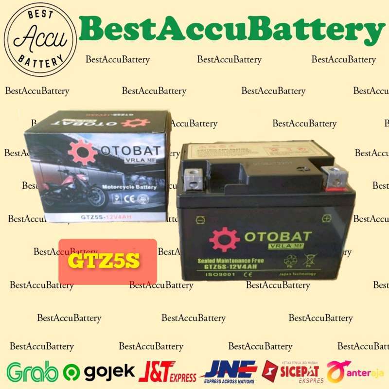 Promo Aki Motor Honda Beat, Spacy, Blade, Genio GTZ5S MF Aki Kering