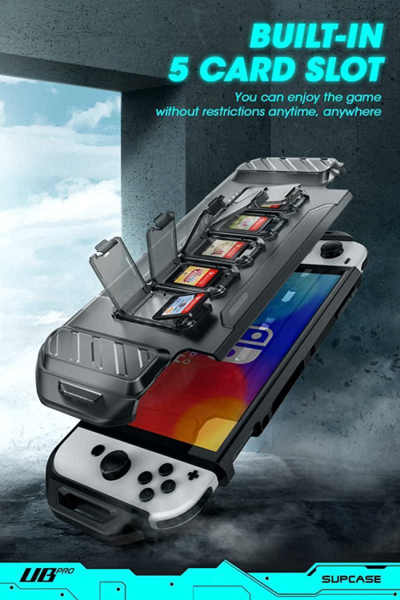 Promo Case Nintendo Switch Oled Supcase Ub Pro Forma Built In 5 Card ...