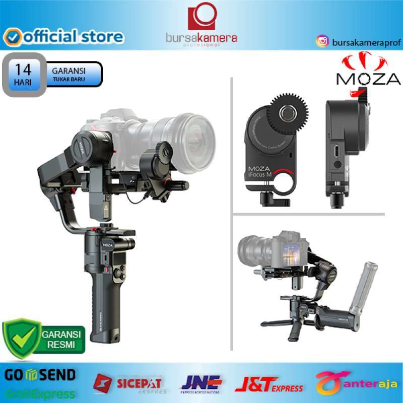 Promo BKP Moza AirCross 3 Pro Kit 3-Axis Handheld Gimbal Stabilizer ...